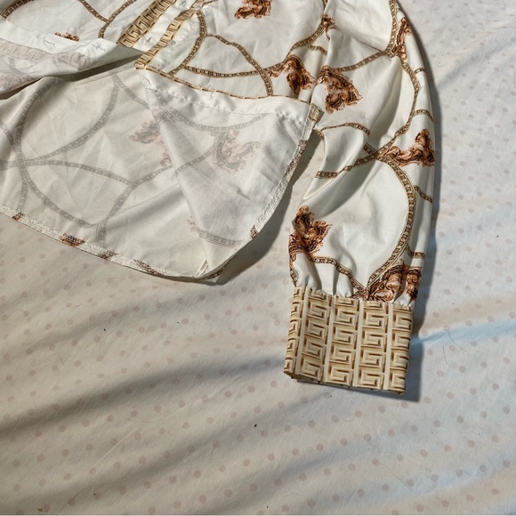 OC OrderPlus Silky Button Up Women’s Blouse - Picture 5 of 5